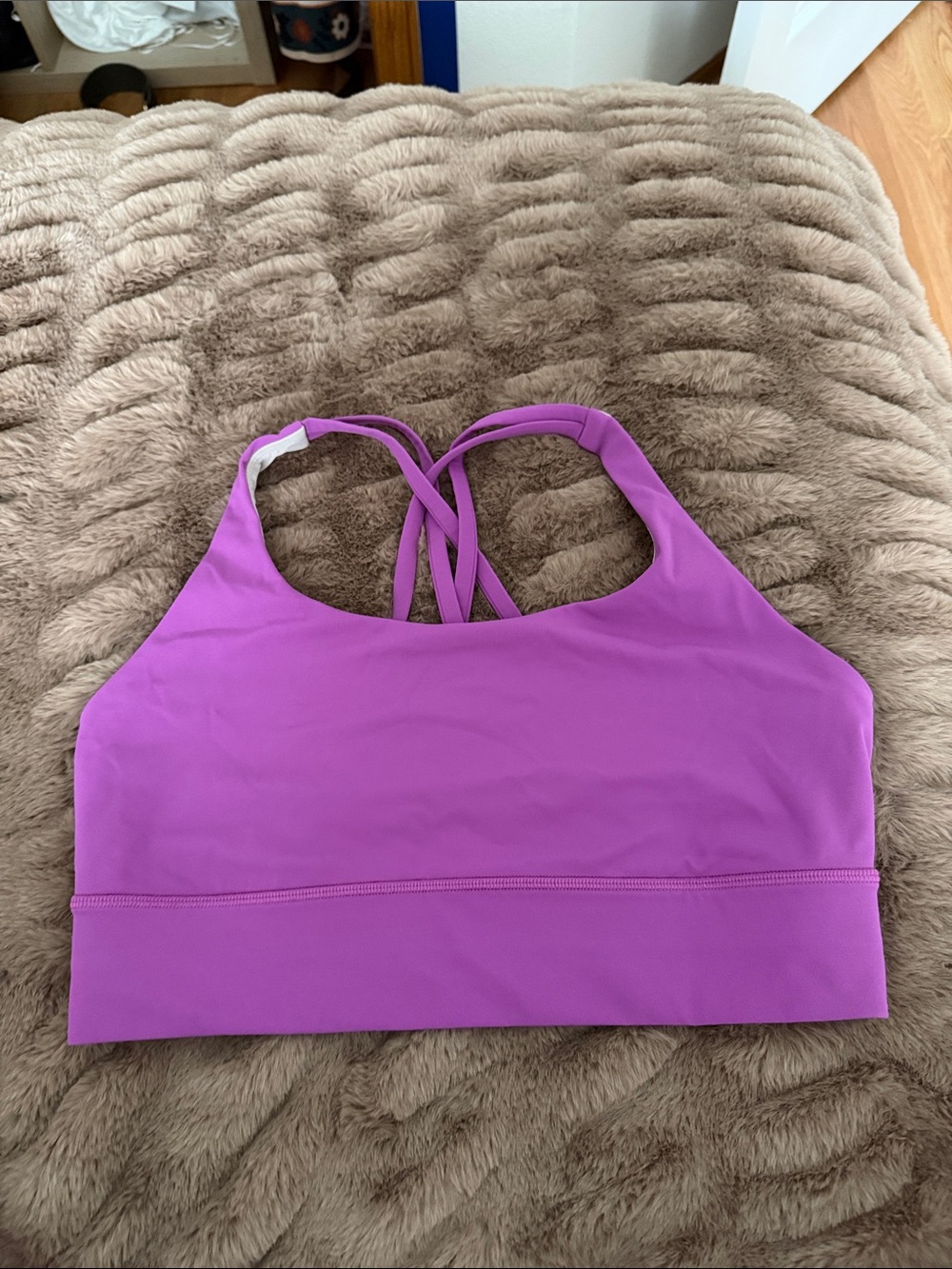 lululemon athletica Purple Cross-Back Sports Bra